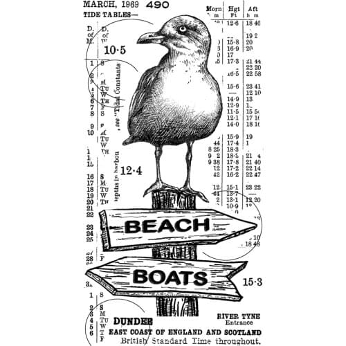 Bird background stamp Clear Stamp for Scrapbooking Transparent Silicone Rubber DIY Photo Album Decor 0821