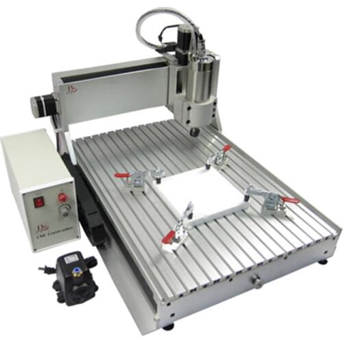 Big size cnc milling machine 6090 3axis lpt interface with Mach3 software and ball screw 1065