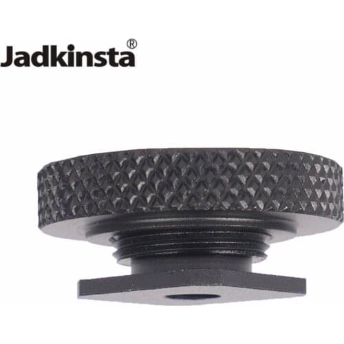 Jadkinsta 10PCS 1/4" Camera Hot Shoe Mount Screw Adapter to 1/4" or M16 for Tripod Microphone Monitor Microphone Screw Adapter