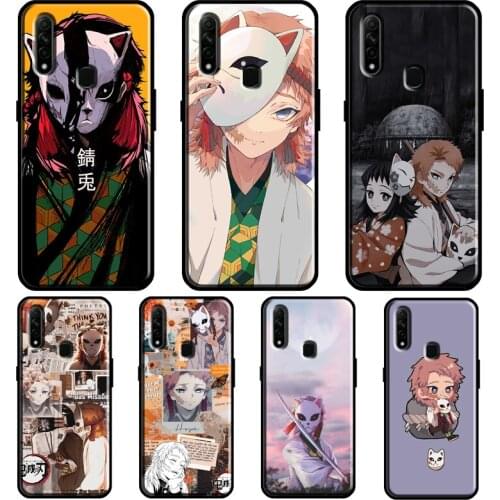 Kimetsu No Yaiba Sabito Anime For OPPO A5 A9 2020 A31 A53 A52 A72 F7 Reno 2 Z Find X3 Pro A3S A15 A83 A91 A93 Phone Case