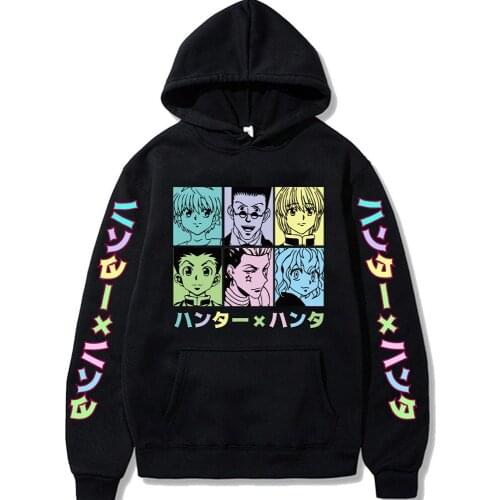 Hunter X Hunter Men Women Fashion Hoodie Hisoka Sweatshirt Kurapika GON FREECSS Hoodies Pullover Unisex Oversize Hoodie