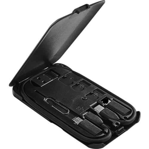 Cable Card Kit Urban Survival Charger Reader Phone Bracket LED Light Bag Replacement for IOS replacement for Android