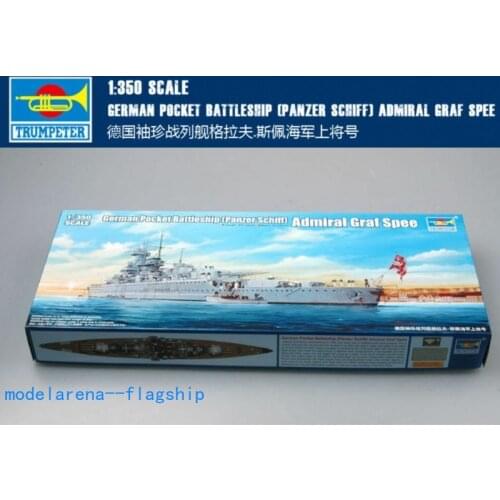 Trumpeter 1/350 05316 German Pocket battleship Panzer Schiff Admiral Grat Spee Plastic Model Building Kit