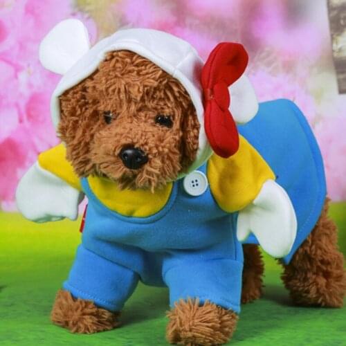 New Cute Cosplay Roles Pet Dog Clothes Teddy Chihuahua Winter Warm Cotton Blend Small Cat Puppy Hoodies Coat Jacket Dogs Clothes