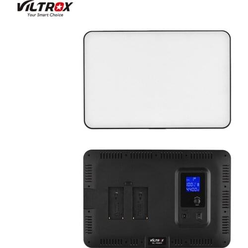 Viltrox VL-400T Professional 40W Ultra-thin LED Video Light 3200K-5600K Bi-Color Dimmable Photography Fill Light with Controller