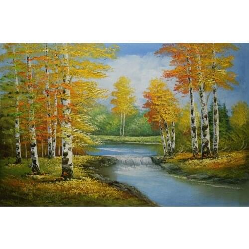 Hand Painted Modern Oil Painting on Canvas landscape painting Canvas Painting Wall Art Picture for Home Decoration