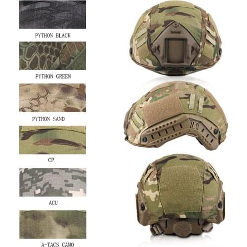 Tactical Helmet Cover MH PJ BJ Type Fast Helmet Cloth For War game Airsoft Paintball Army Military Accessories