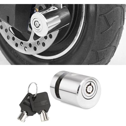 Topteng 1X Motorcycle Bicycle Bike Scooter SECURITY LOCK Portable Wheel Disc Brake Lock