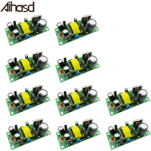 10PCS/LOT Precision 1A 12W AC 85-265V to 12V AC DC Voltage Converter Buck Switching Volt Regulated Power Supply Module