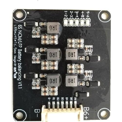 1.2A Active Balancer Equalizer 6S Battery Energy Transfer Board For 21.6V Lithium Li-Ion 19.2V LiFePO4