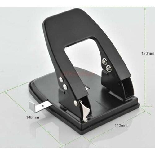 Stationery punching machine loose-leaf file puncher card puncher office double hole punching stationery