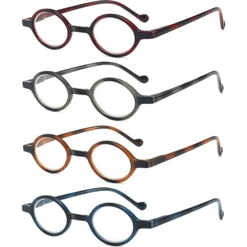 Punk Small Round Frame Reading Glasses Men Women Presbyopic Glasses Hyperopia Eyewear Glasses For Elder