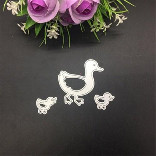 Little Ducks Metal Cutting Dies Stencils for DIY Scrapbooking Stamp/photo album Decorative Embossing DIY Paper Cards