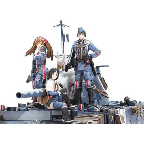 Resin Figure Model Kit Unassambled 1/35 modern crew set include 3 (NO TANK ) Unpainted collect Figure Building Kit