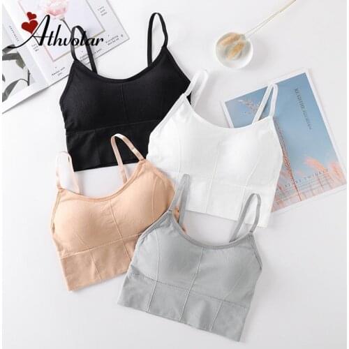 ATHVOTAR Sports Bra for Women Quick Dry Padded Sports Top Seamless Yoga Running Fitness Sport Bra Seamless Sports Bra