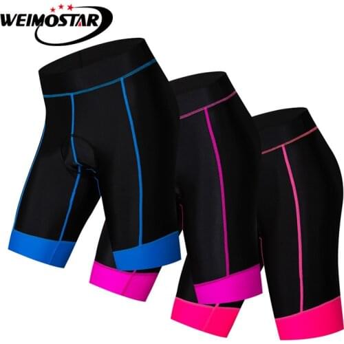 Weimostar Sports Cycling Shorts Women MTB Outdoor Sports Ropa ciclismo gel pad Bicycle clothing bike shorts