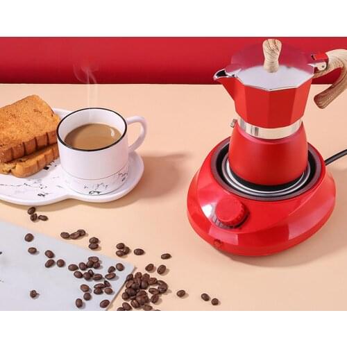 1PCs Coffee Maker Pot Aluminum Mocha Espresso Pot Coffee Kettle Cafetera Espresso Coffee Stovetop Coffee Maker Tools