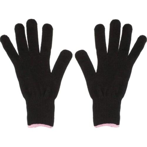 2 Couple Heat Resistant Gloves Anti-scalding Glove Sets for Hair Straightener Hair Curling Styling Tools