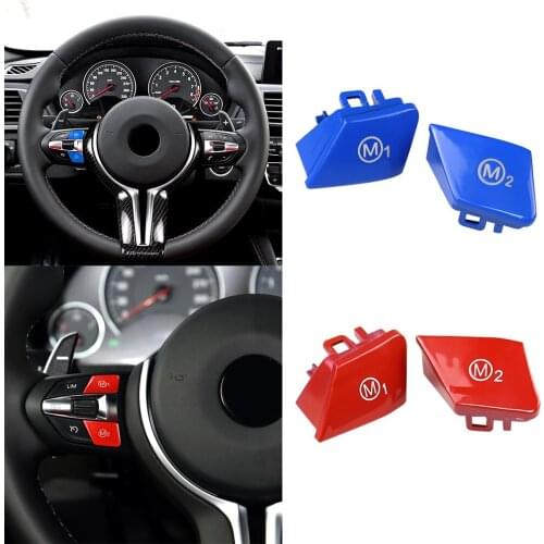 Brand New And High Quality Car Steering Wheel M1 M2 Mode Switch Button Cover For BMW