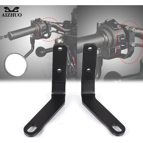 FOR HONDA CMX 500 300 Rebel 500 300 2019-2021 Motorcycle Accessories Handlebar Rear View Side Mirror Spotlight Bracket REBEL 500