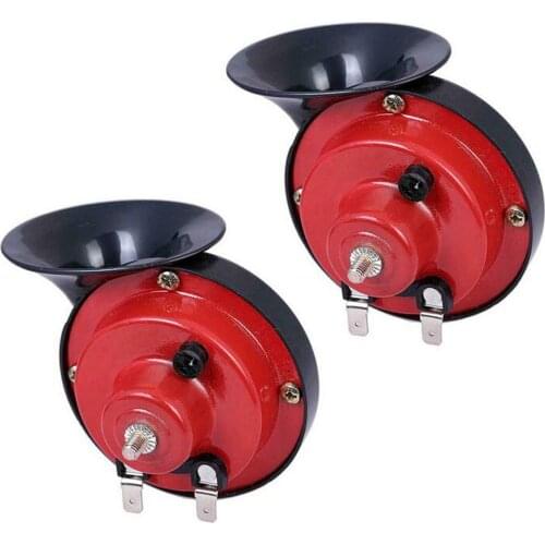 Electric car horn Car horn Train Horn For Cars Electric Air Horn 110BD 12V For Motorcycle Car Truck Boat Train Super Train Horn