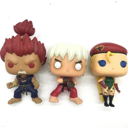 Games Streets-Fighters Character model toy VIOLENT KEN/CAMMY/ AKUMA//Favorite toy best gift