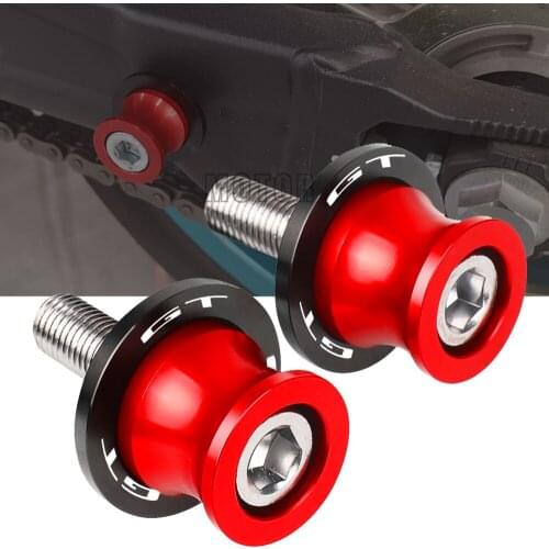Motorcycle CNC Alumium Stand Screw 6MM Swingarm Spools Slider 8MM For DUCATI GT1000 GT 1000 2006-2016 2007 2008 2009 2010 2011