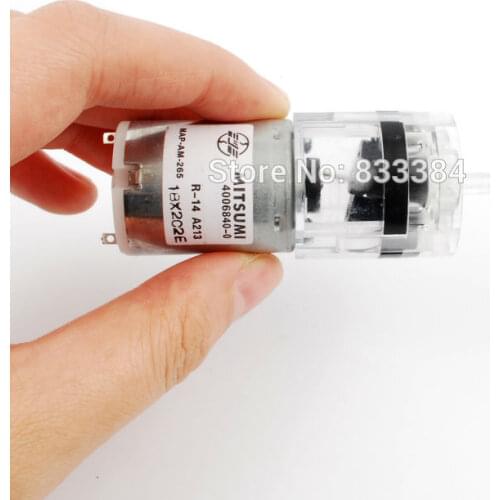 New Mitsumi R-14 A213 370 DC pump 6V 200mA oxygen pump tank sphygmomanometer aquarium oxygen rinse pump Low noise