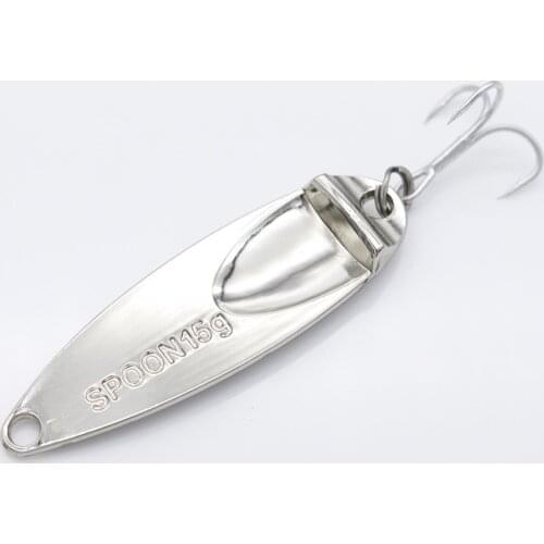 1PCS Metal Sequins Fishing Spoon Lure Lengthen jump 3rd generation 15g 20g 25g Spinning Bait Feather Hook fishing tackle