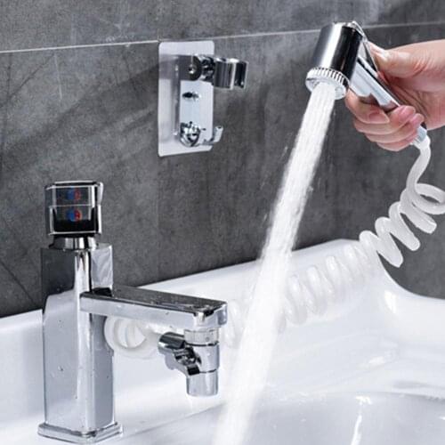 High Pressure Water Saving Washing Hair Basin Faucet External Shower Head Home Bathroom Handheld Wash Hair Shower