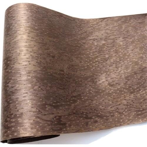 Technical Veneer Sliced Wood Engineering Veneer E.V. Tissue Backing Coffee Dark Brown Cat Eyes