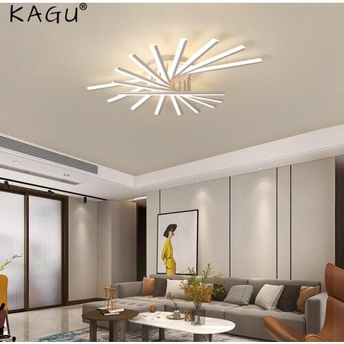Nordic LED Chandelier Lamp for Home Living Room Dining Kitchen Bedroom Modern Loft Villa Hanging Lighting Fixture Ceiling Light