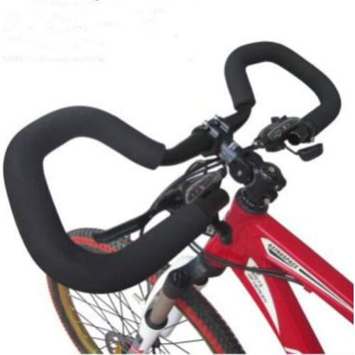 Bicycle Handlebar Mountain Road Bike 31.8 *580mm with Cover Rest Handlebar Bicycle Bike Fixed Gear Rebuilding Aluminum