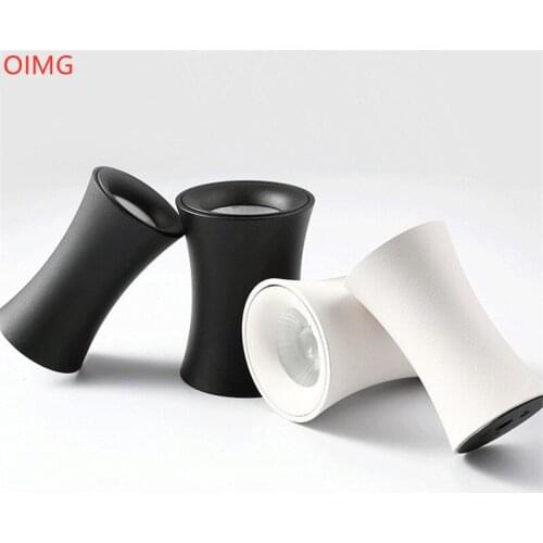 High Quality Surface Mounted Dimmable LED Downlight 7W 9W 12W No opening COB Spot Light Ceiling Lamp AC85-230V Indoor lighting