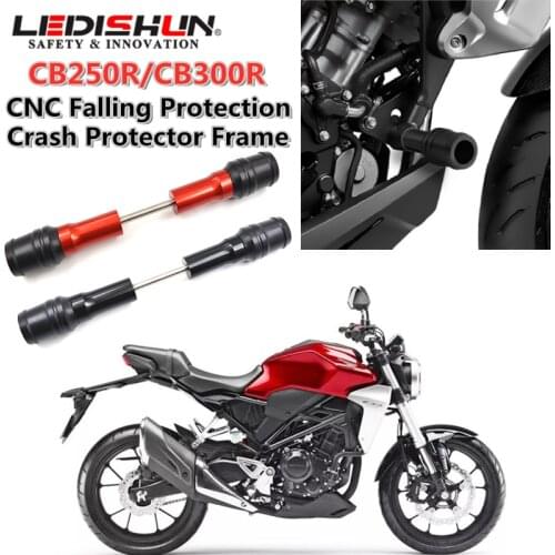 Motorcycle CNC Falling Protection Crash Protector Frame Slider for Honda CB250R CB300R CB 250R 300R