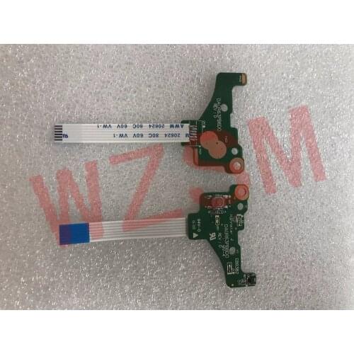 Genuine New For HP Pavilion 15-E TPN-Q118 Q117 15-e064TX 14-E Power Button Board DA0R68PB6D0 w 6 Pin Ribbon