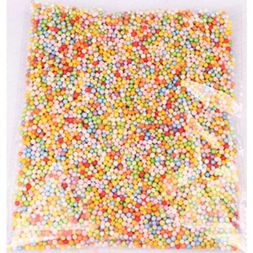 12 Colors Christmas Decoration 2.5-9mm Foam Balls Decorative Craft Bubble Ball Gift DIY Home Christmas Party Supplies