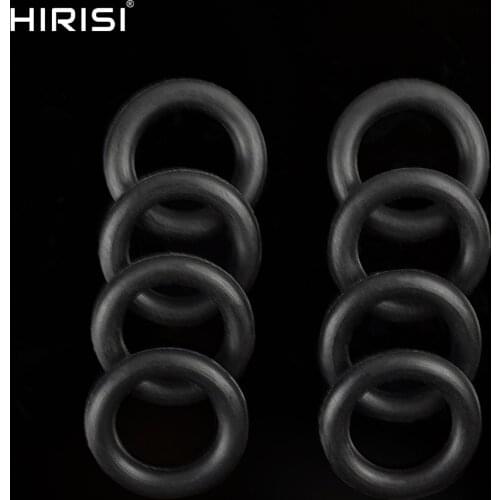 50pcs Rubber O Rings Black For Fishing Bite Alarms, Rod Pods, Bars outter 12mm, inner 10mm