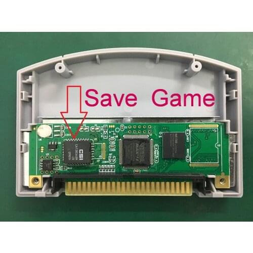 64 Bit USA Version Gray Game Card For USA NTSC Game Player Game Cartridge English Language