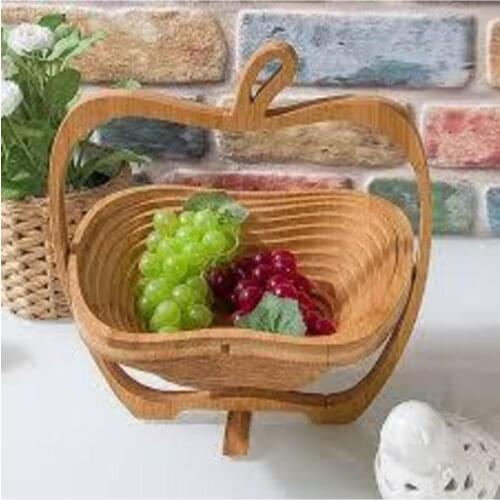 Bamboo Folding Fruit Bowl