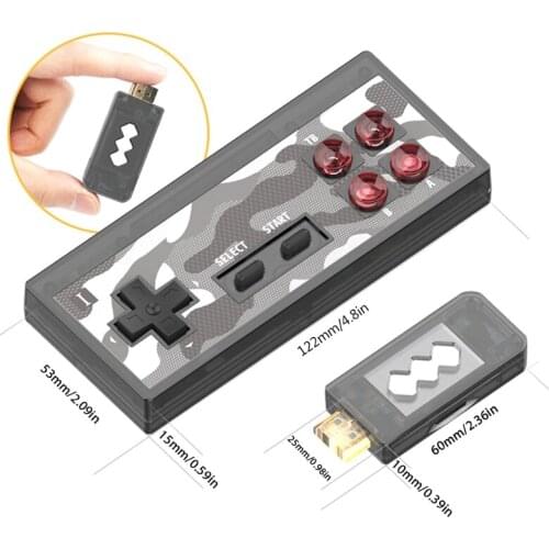 CPDD Doubles Wireless Game Console Y2 8-Bit Usb Wireless Mini Game Console HDMI-compatible Tv Game Console