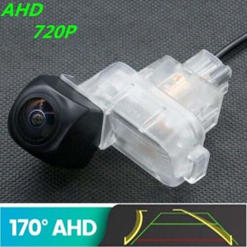 AHD 720P Trajectory Fisheye Car Rear View Camera For Mazda 6 ATENZA 2013~2018 3 M3 CX-4 CX4 Axela Reverse Vehicle Camera