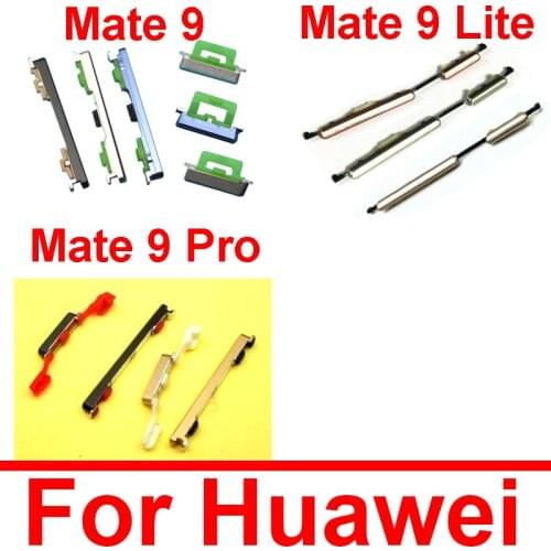 Volume & Power Button For Huawei Mate 9 MHA-L09 MHA-L29 Screen Lock & Side Key Switch Button Replacement Repair Parts