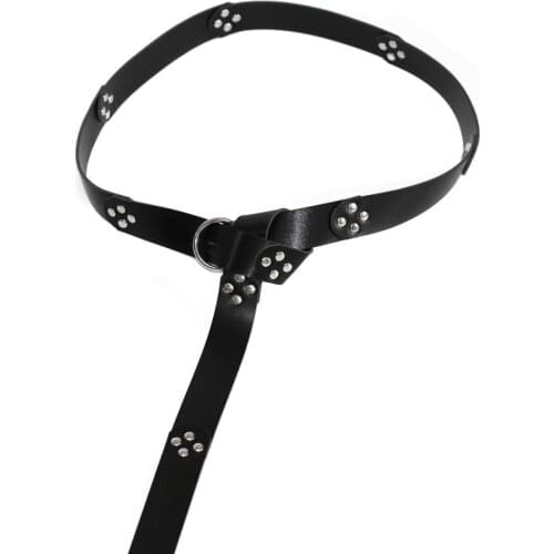 Medieval Renaissance Waist Ring Belt Costume Accessory Parts For Adult Men Viking Knight Pirate Cosplay Larp Leather Loop Buckle