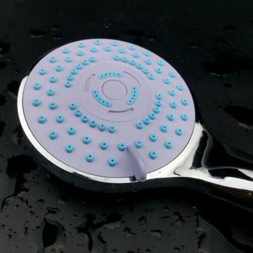 300 Hole Handheld Sprinkler Nozzle Shower Faucet 7-Speed Adjustable Plastic Sprinkler Shower Shower Head One-Button Water Stop