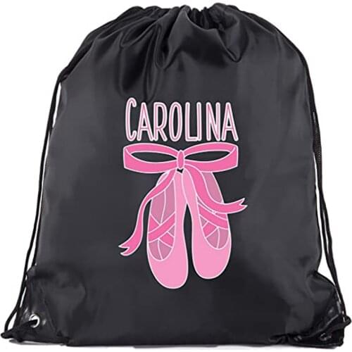 Customizable Text, Logo Bulk Draw String Cinch Back Packs Durable Polyester Bag Sack