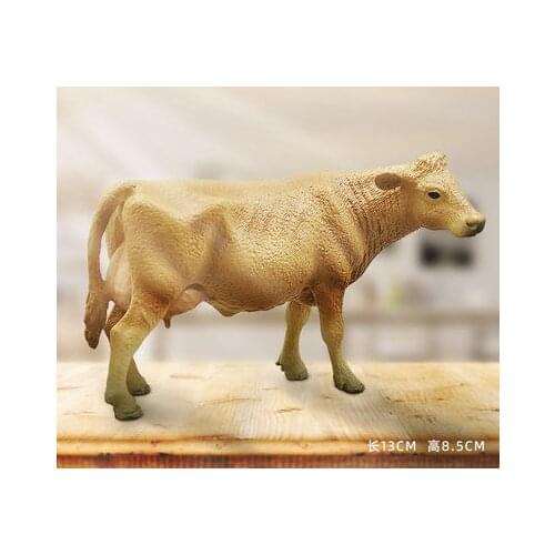 Pvc figure farm animal model toy cow