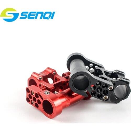 Folding Bicycle Adjustbable Double Stem Aluminum Alloy CNC Bike Accessories