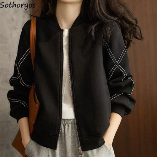 Женские черные куртки Sothoryos China At AliExpress
