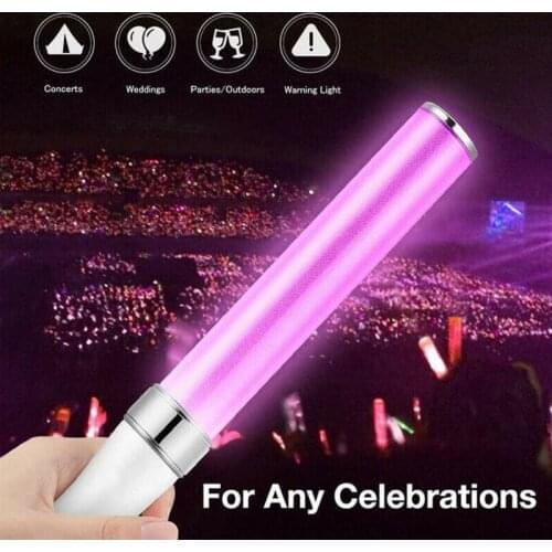 Dancing Light 15 Patterns Magical Poi Glow Sticks Battery Powered Rave Prop Eco-friendly Concert Party Reusable Led Decoration